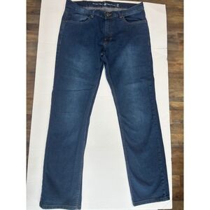 Beverly Hills Polo Club Men's Dark Wash Straight Leg Jeans Size 34x32